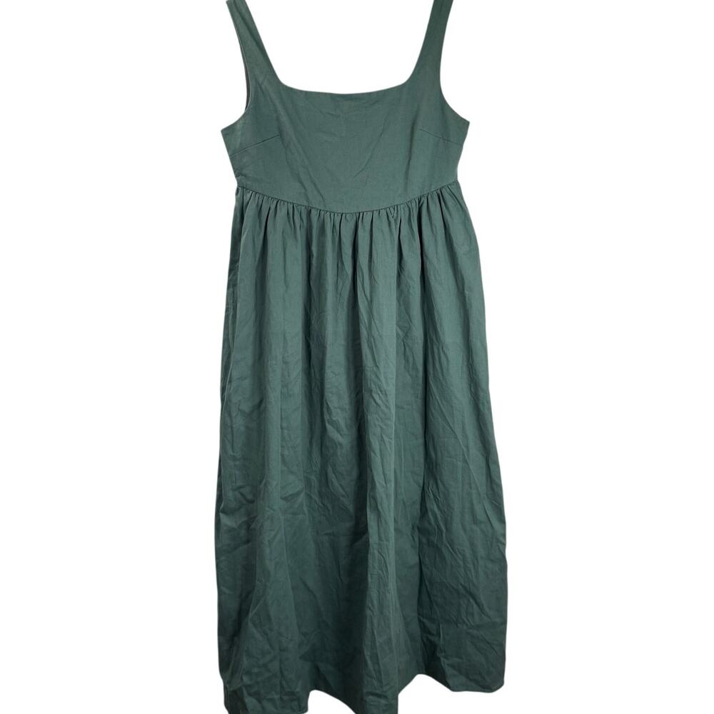 Neuflora Bellerose Green Sleeveless Dress